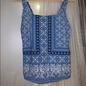 Lands End worn once tankini swimsuit